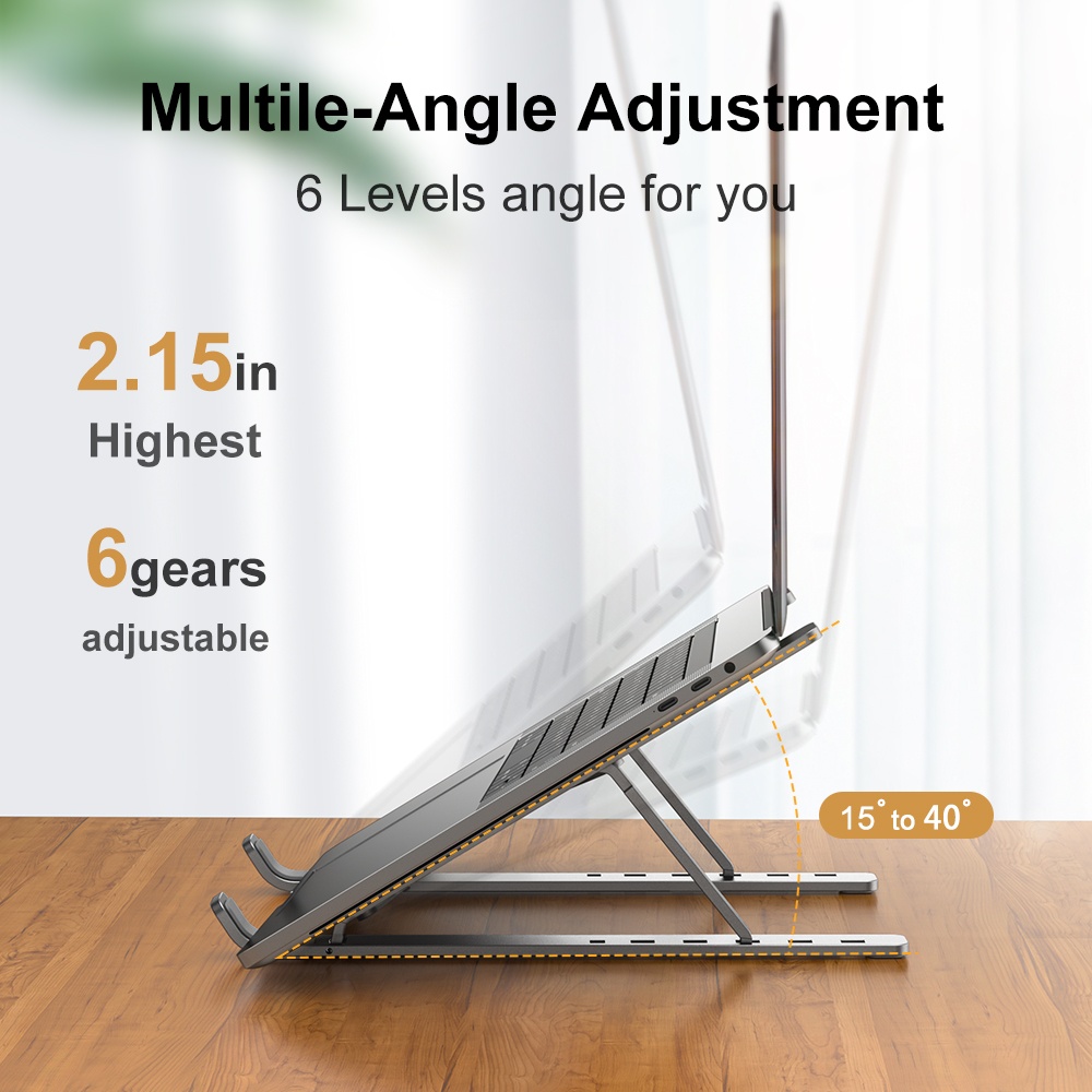 ที่วางแล็ปท็อปแบบปรับได้อลูมิเ - Laptop Accessories Price บทวิจารณ์และราคา