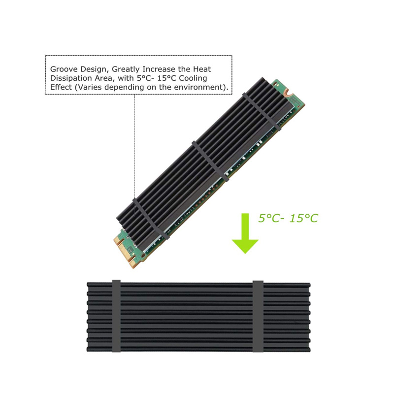 5 ชิ้น YOUNUON อลูมิเนียมฮีทซิ - Laptop Cooling Pad บทวิจารณ์และราคา
