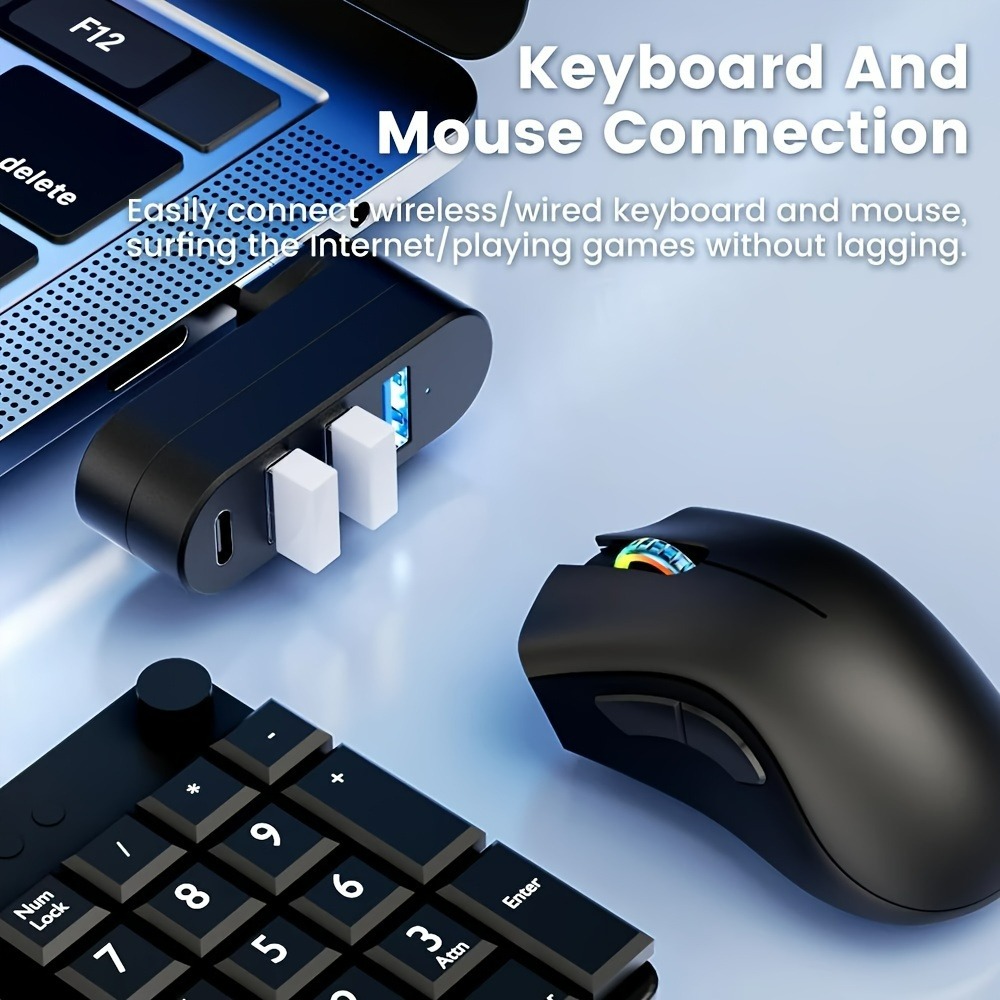 มินิสปลิตเตอร์ 4 พอร์ตยูเอสบีฮ - Laptop Accessories Price บทวิจารณ์และราคา